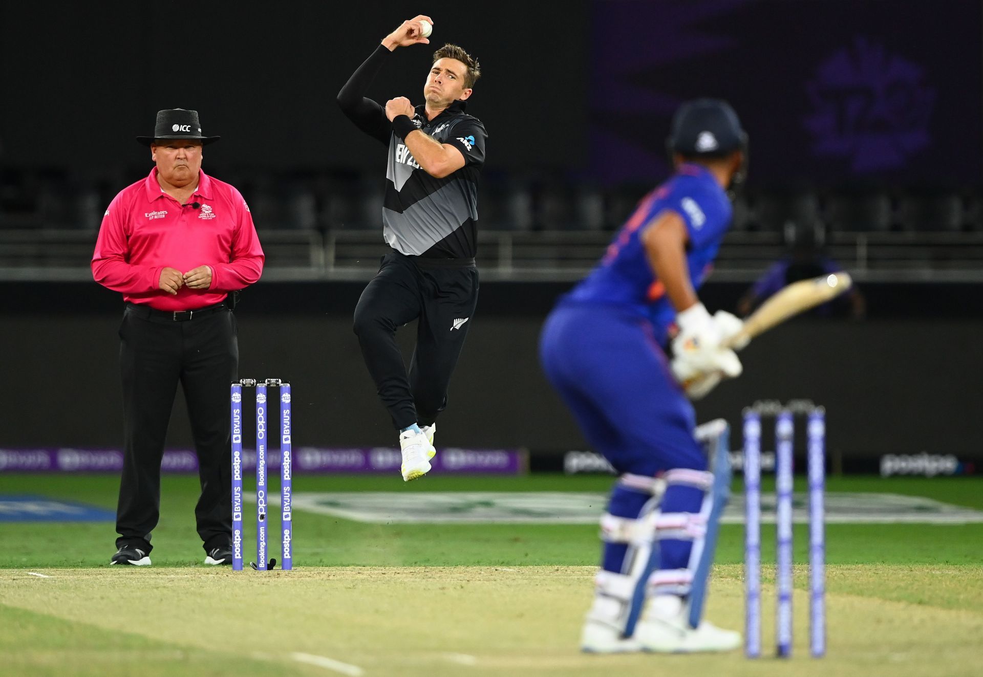 India v New Zealand. Pic: Getty Images