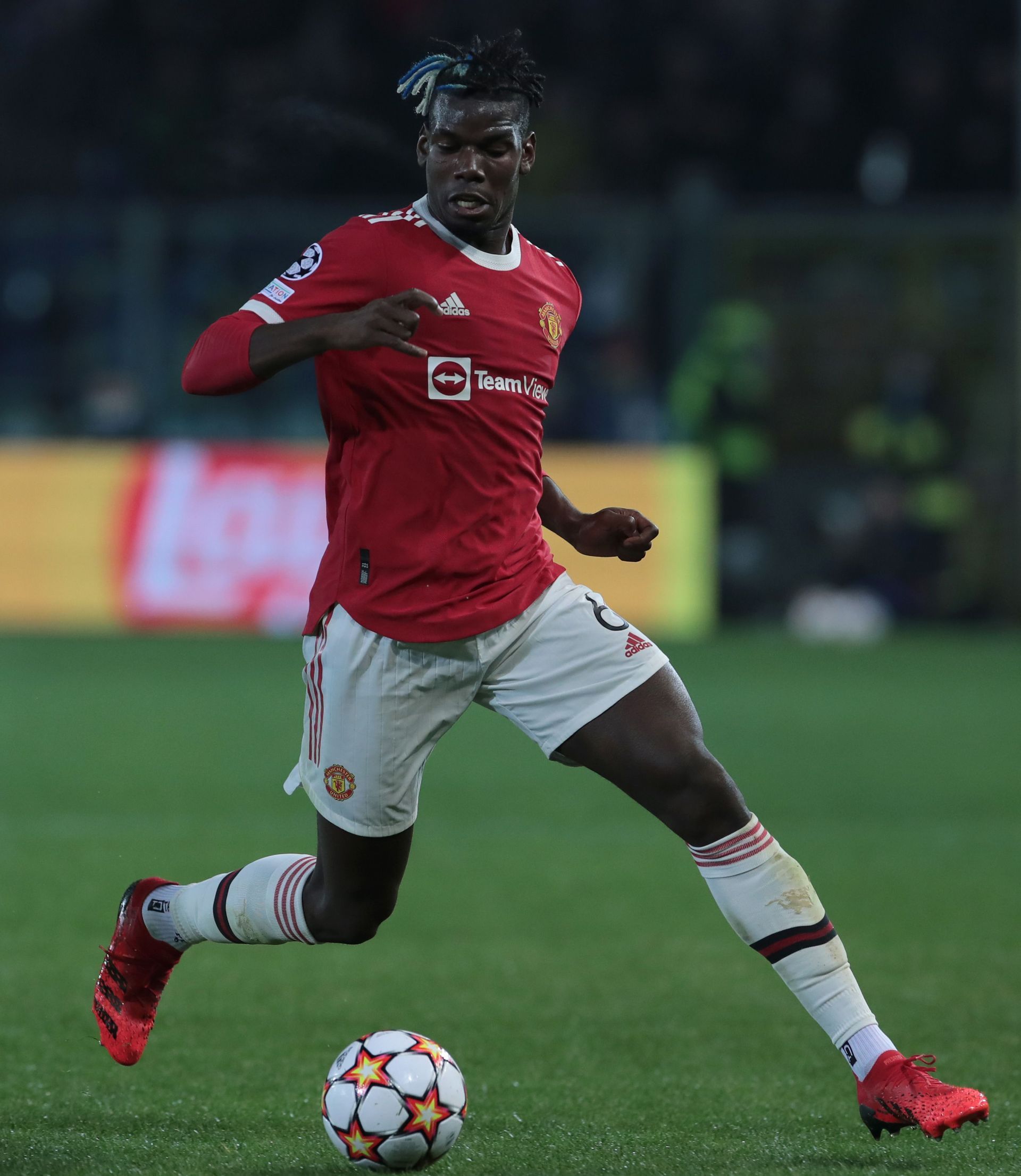 Paul Pogba in action for Manchester United