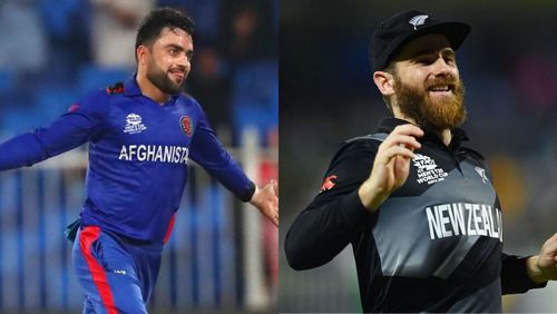 Rashid Khan (L) vs Kane Williamson might define India's fate in T20 World Cup.