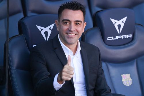 FC Barcelona manager Xavier Hernandez