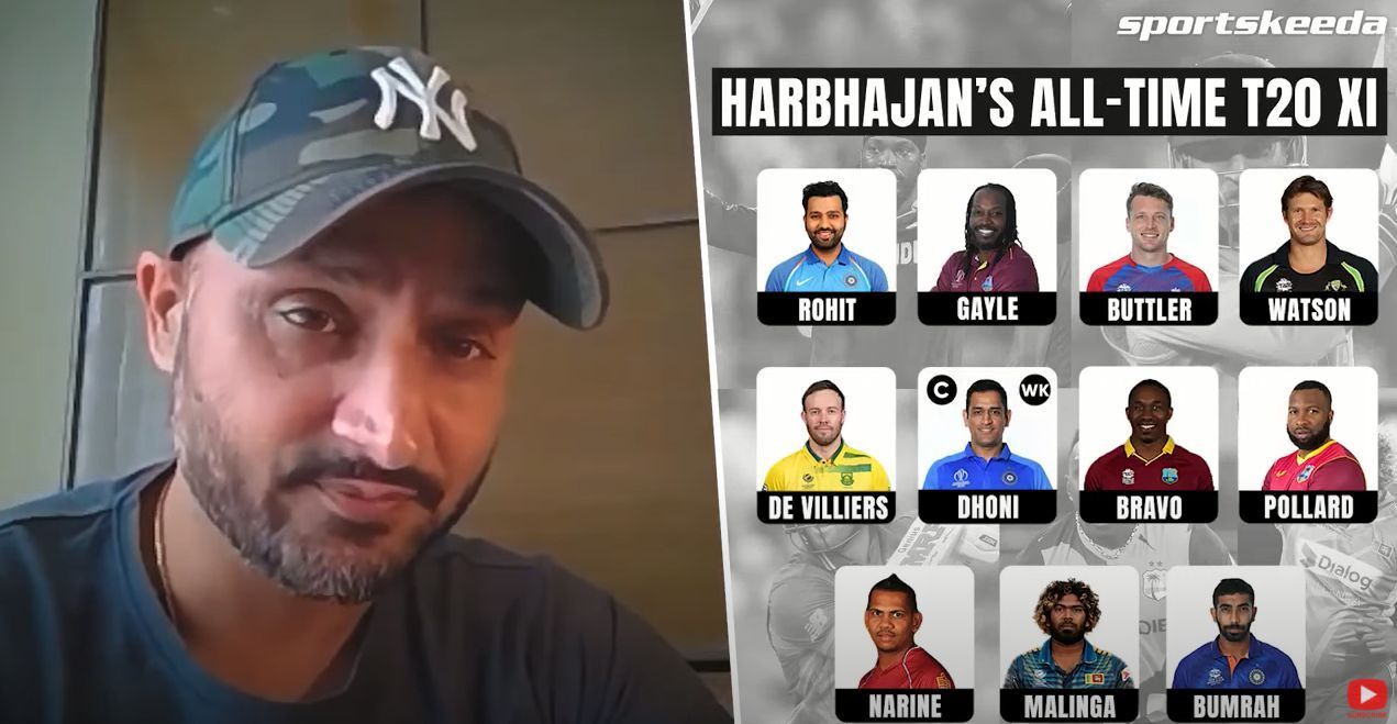 Harbhajan Singh's all-time T20 XI