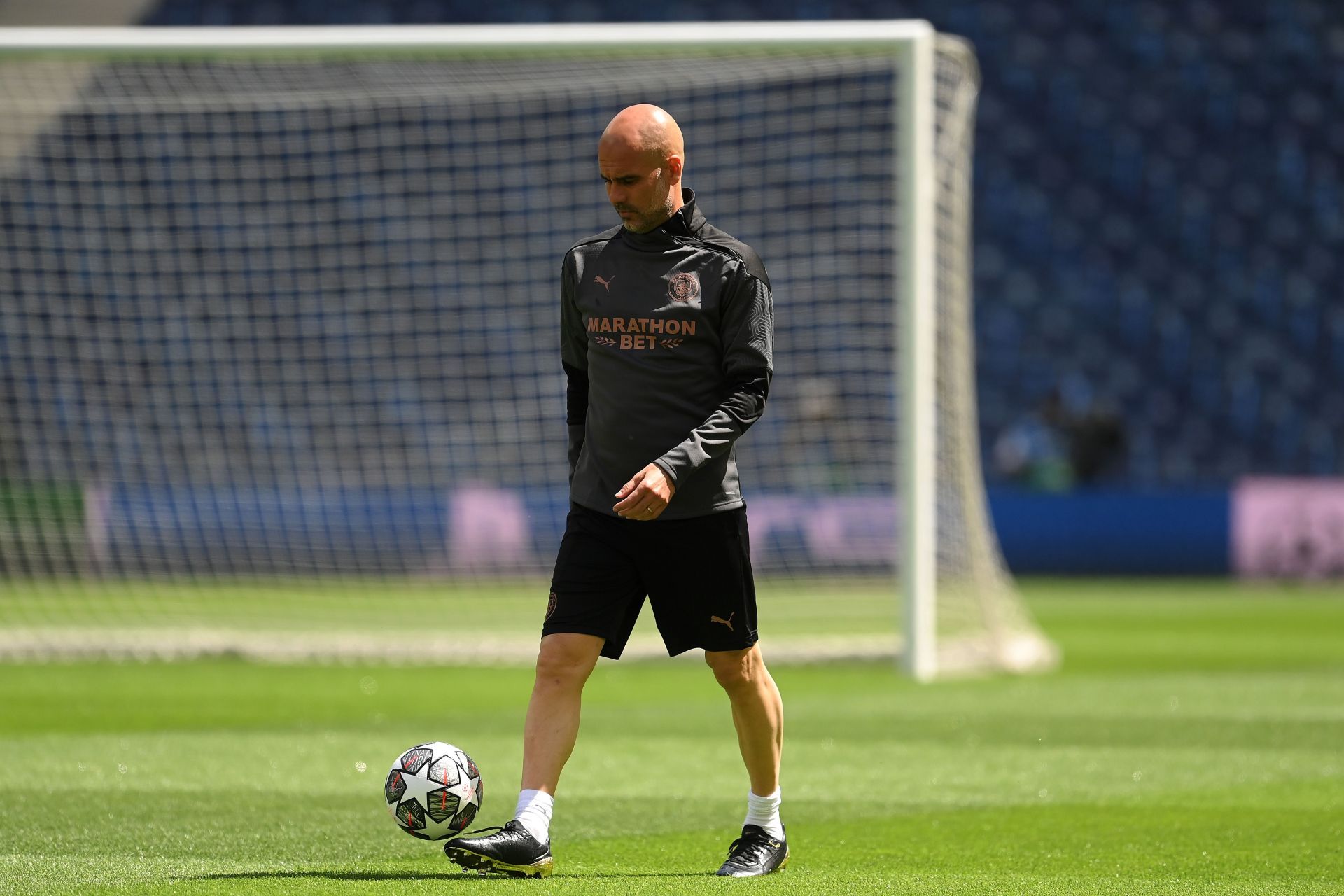 Manchester City FC Training Session and Press Conference - UEFA Champions League Final 2021