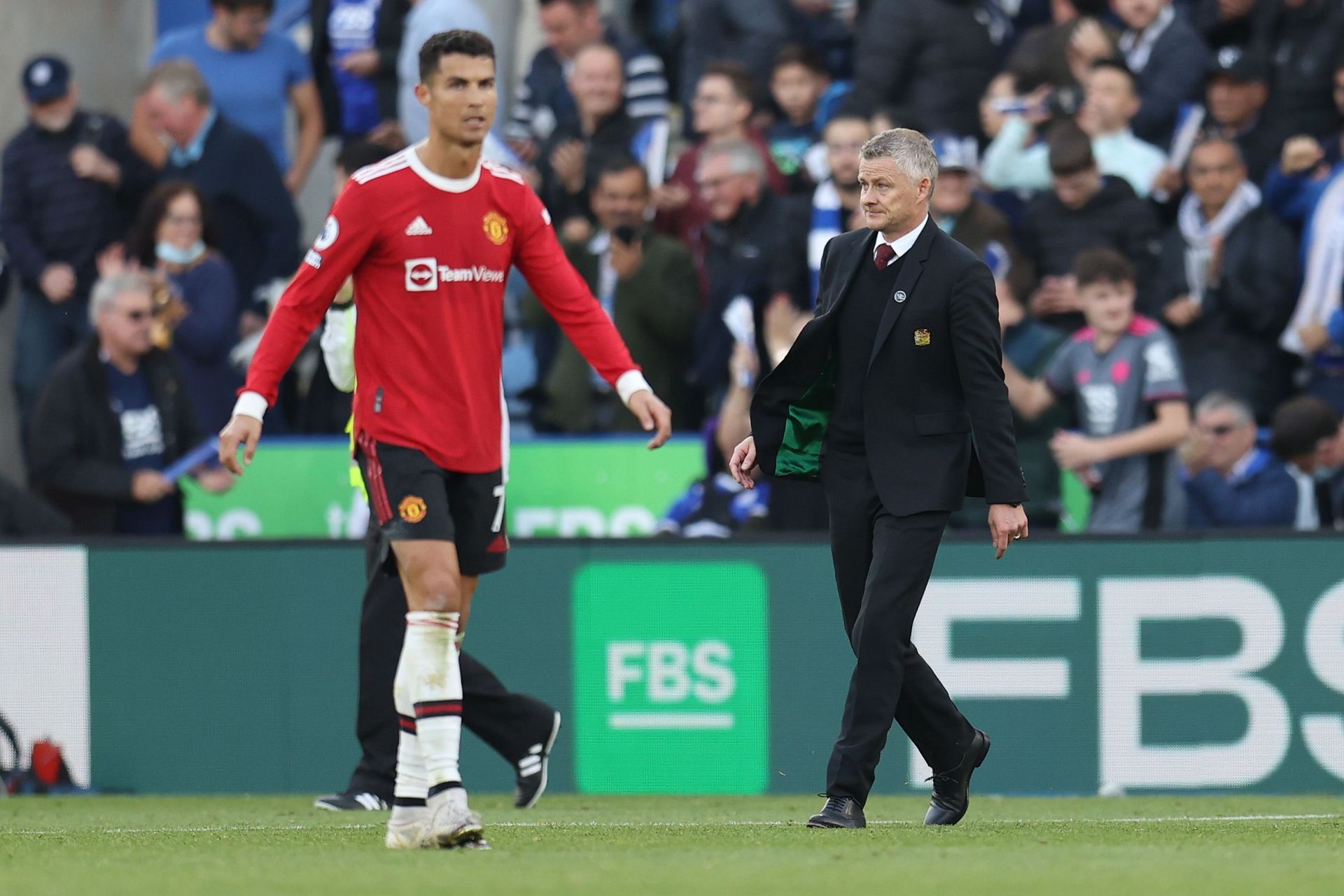 Cristiano Ronaldo has penned a heartfelt goodbye to Ole Gunnar Solskjaer.