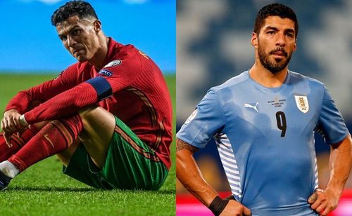 Cristiano Ronaldo and Luis Suarez