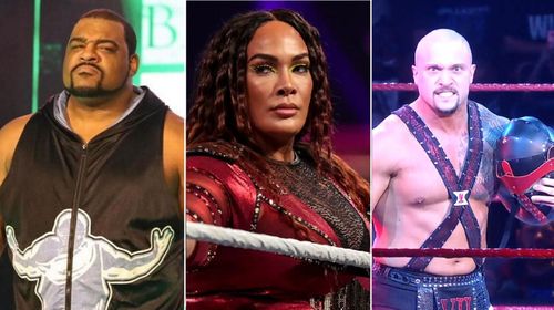 Keith Lee, Nia Jax, and Karrion Kross