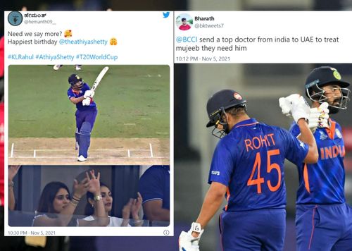 Fans react after India's critical net run-rate boosting win against Scotland