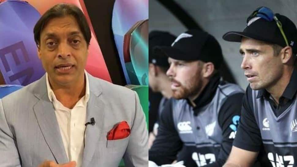 Shoaib Akhtar feels that New Zealand are favourites in the first semi-finals against England.
