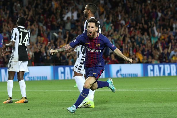 Lionel Messi bagged his first pair of goals against Juventus