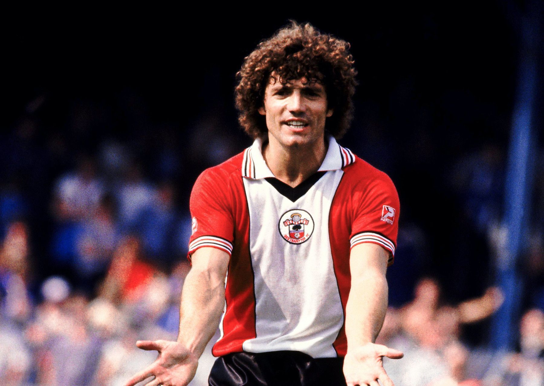 Kevin Keegan playing for Southampton