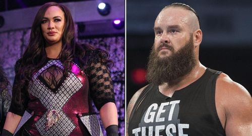 Former WWE Superstars Nia Jax and Braun Strowman