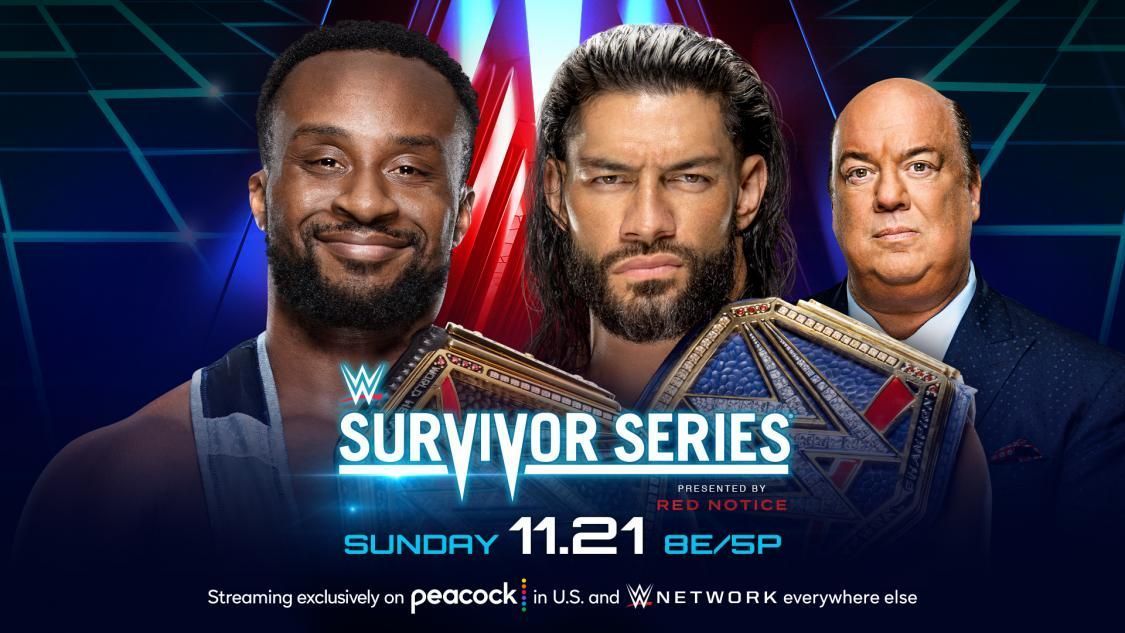 The Universal Champion Roman Reigns will face WWE Champion Big E at Survivor Series