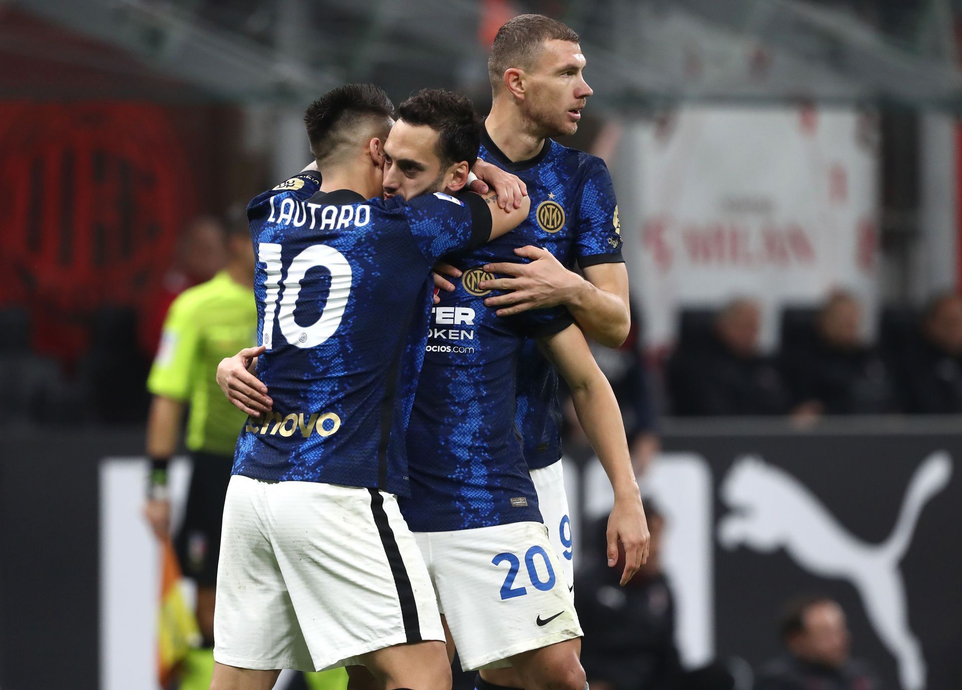 Inter Milan play Napoli on Sunday