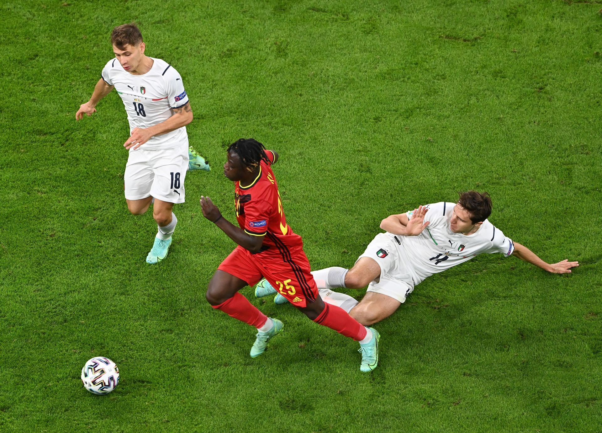 19-year old Jeremy Doku has already represented Belgium in international football.