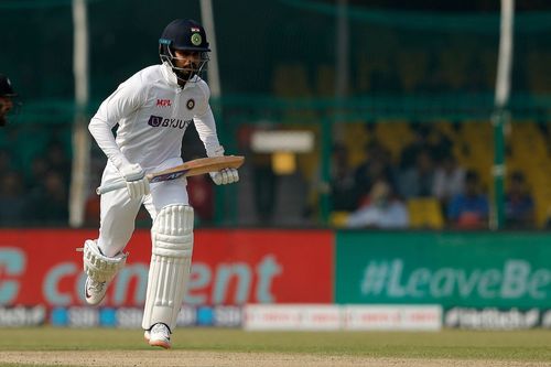 Shreyas Iyer is unbeaten on 75 after the end of the first day's play in Kanpur (PC: BCCI).