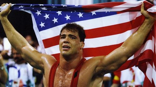 Kurt Angle made history in 1996.