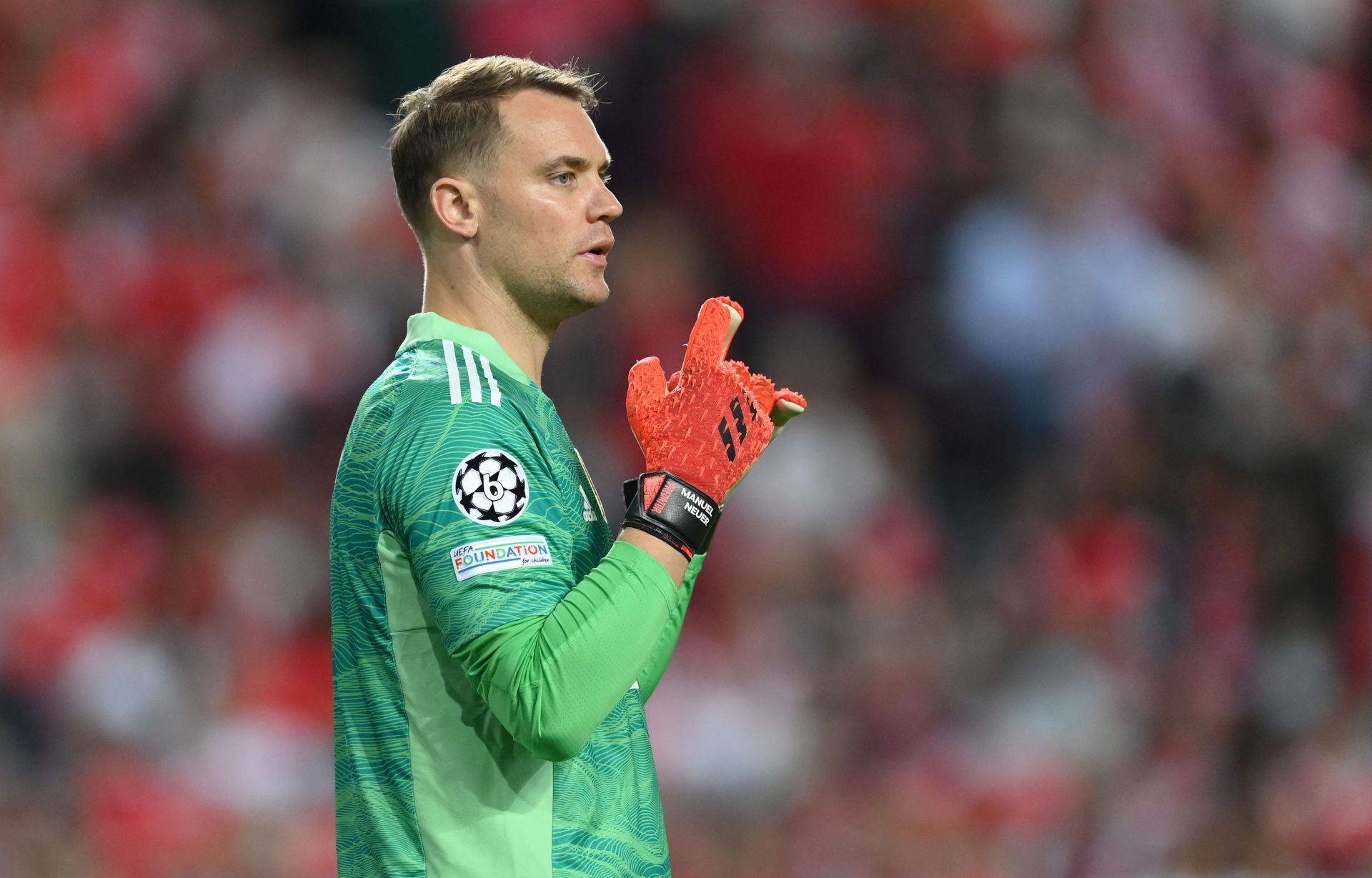 Manuel Neuer during SL Benfica vs Bayern München UEFA Champions League game