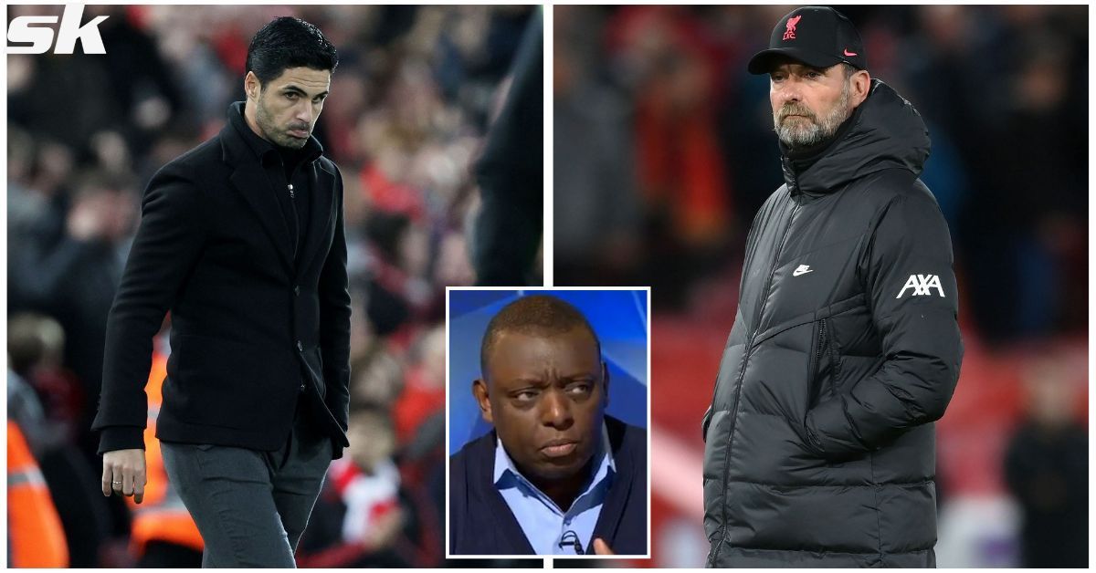Liverpool boss Jurgen Klopp and Arsenal manager Mikel Arteta were involved in a row