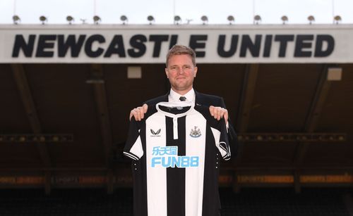 New Newcastle United manager Eddie Howe.