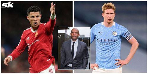 Trevor Sinclair was not happy with Cristiano Ronaldo's late tackle on Kevin de Bruyne