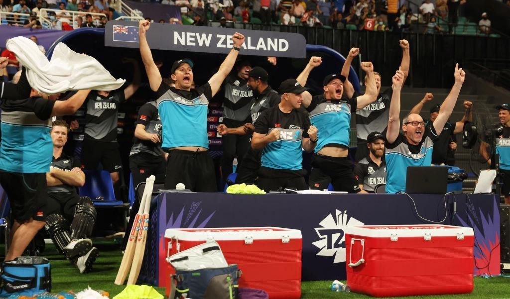 Neesham, with a sigh of relief after New Zealand won
