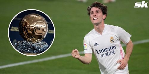 Real Madrid defender Alvaro Odriozola has named Karim Benzema as his pick for the Ballon d'Or 2021