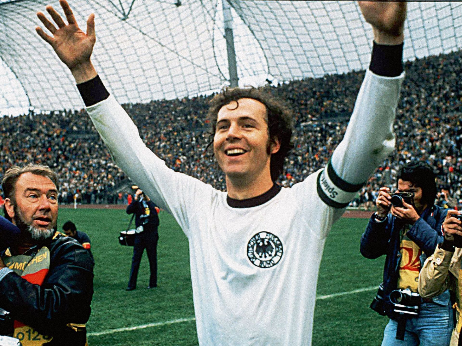 Franz Beckenbauer is regarded as the greatest defender of all time, and the first to win the Ballon d'Or award.