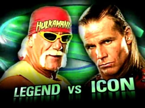 The match was advertised as 'Legend vs. Icon'