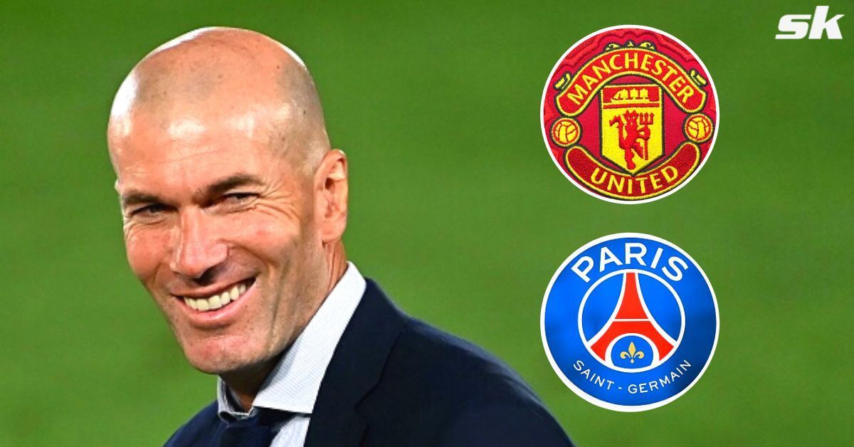 Zinedine Zidane has reportedly rejected Manchester United; PSG still interested