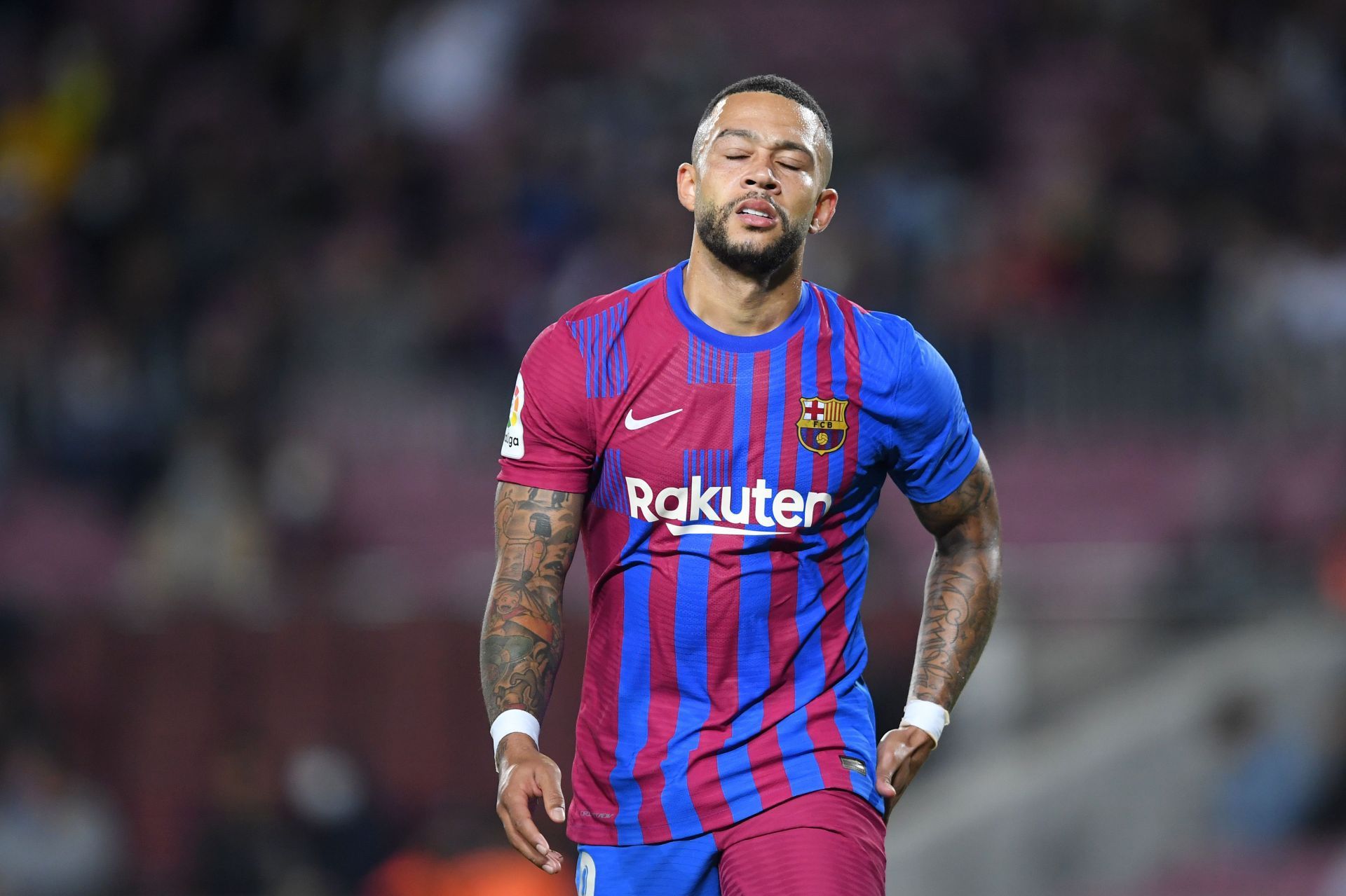 Depay is Barcelona&#039;s top scorer this season.