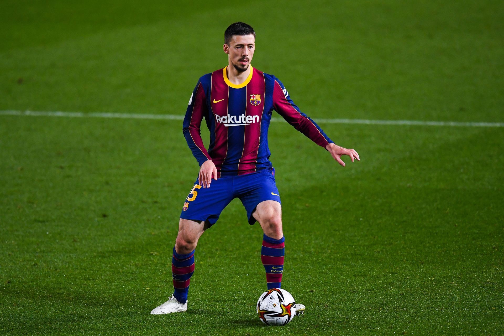 Clement Lenglet in action for Barcelona