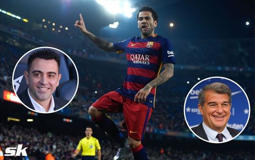 Barcelona have signed Dani Alves on a free transfer