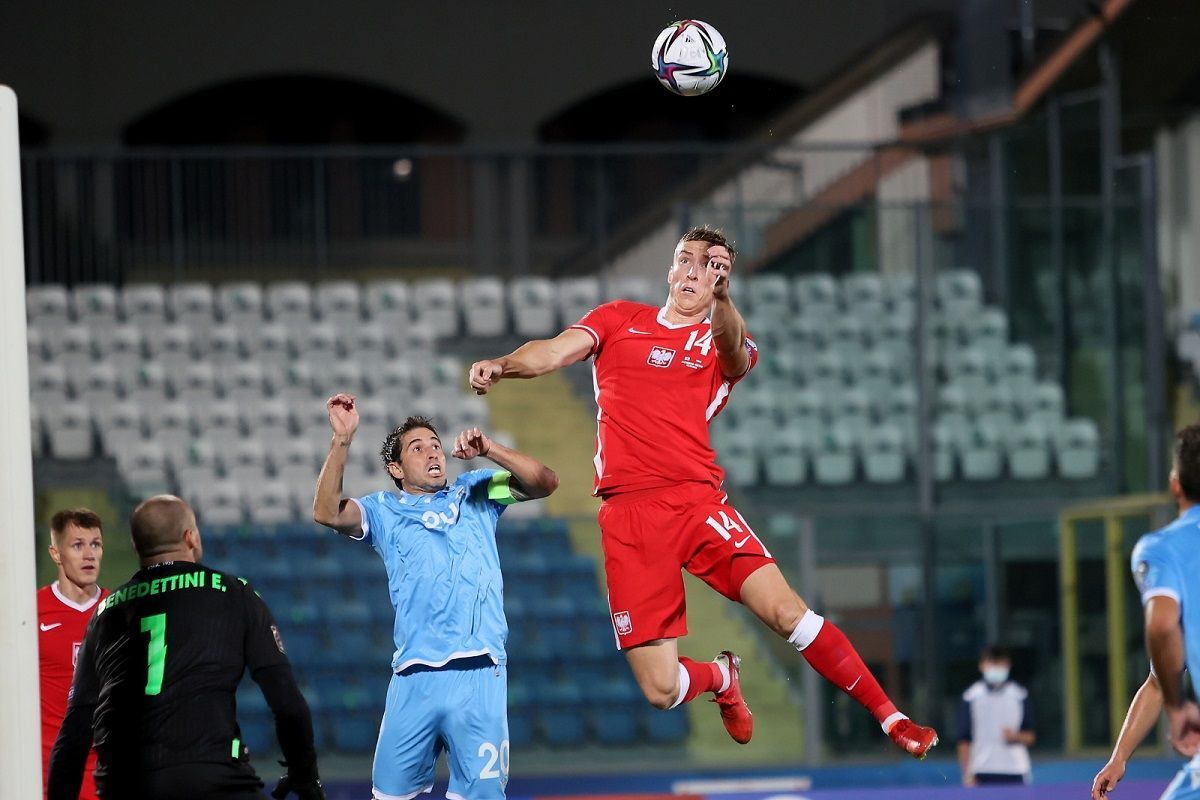 Four of Buksa's five goals for Poland have come against San Marino