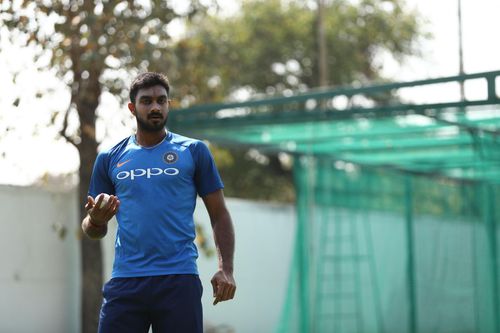 A file photo of Tamil Nadu skipper Vijay Shankar in Indian colors. (PC: Getty Images)