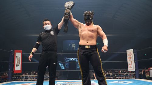 El Desperado won the IWGP Jr. Heavyweight Championship at NJPW Power Struggle