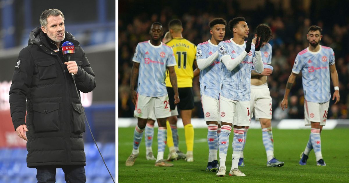 Jamie Carragher publicly slams &ldquo;scandalous&rdquo; Manchester United stars after defeat to &ldquo;awful&rdquo; Watford