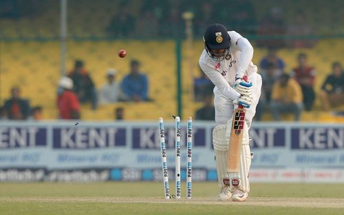 Shubman Gill was castled in both innings of the Kanpur Test [P/C: BCCI]