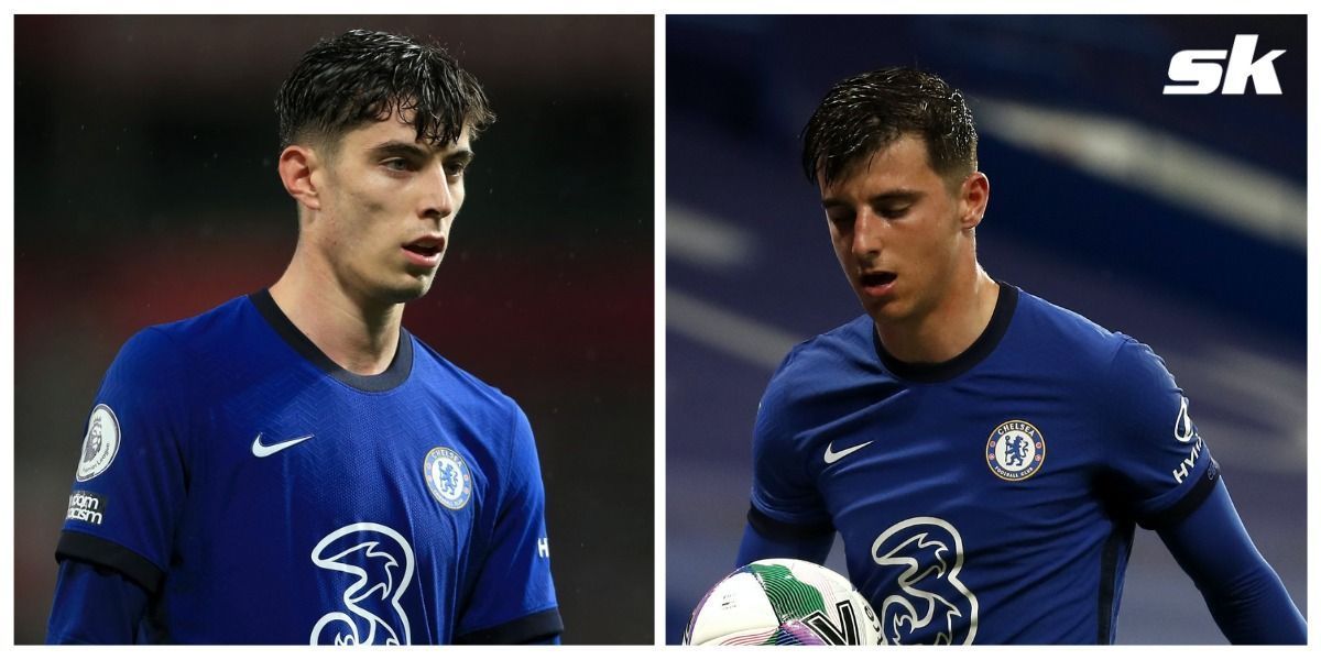 Chelsea duo Kai Havertz and Mason Mount