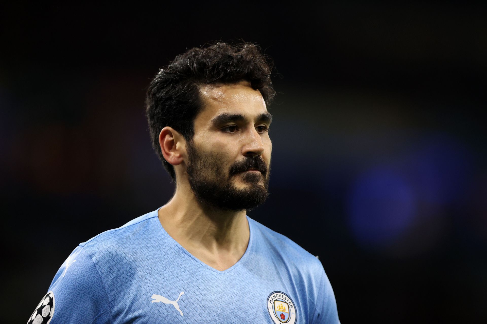 Ilkay Gundogan during Manchester City v Club Brugge KV: Group A - UEFA Champions League