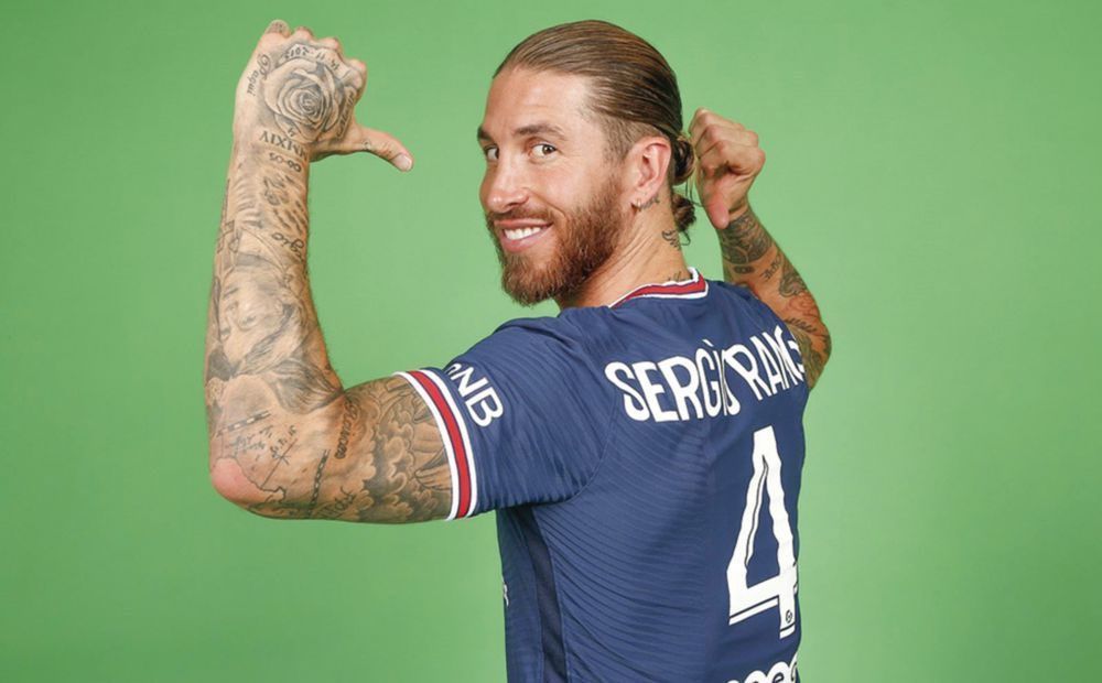 Ramos has finally made his PSG debut