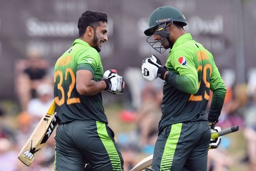 Hasan Ali and Shadab Khan played for Pakistan in ICC T20 World Cup 2021