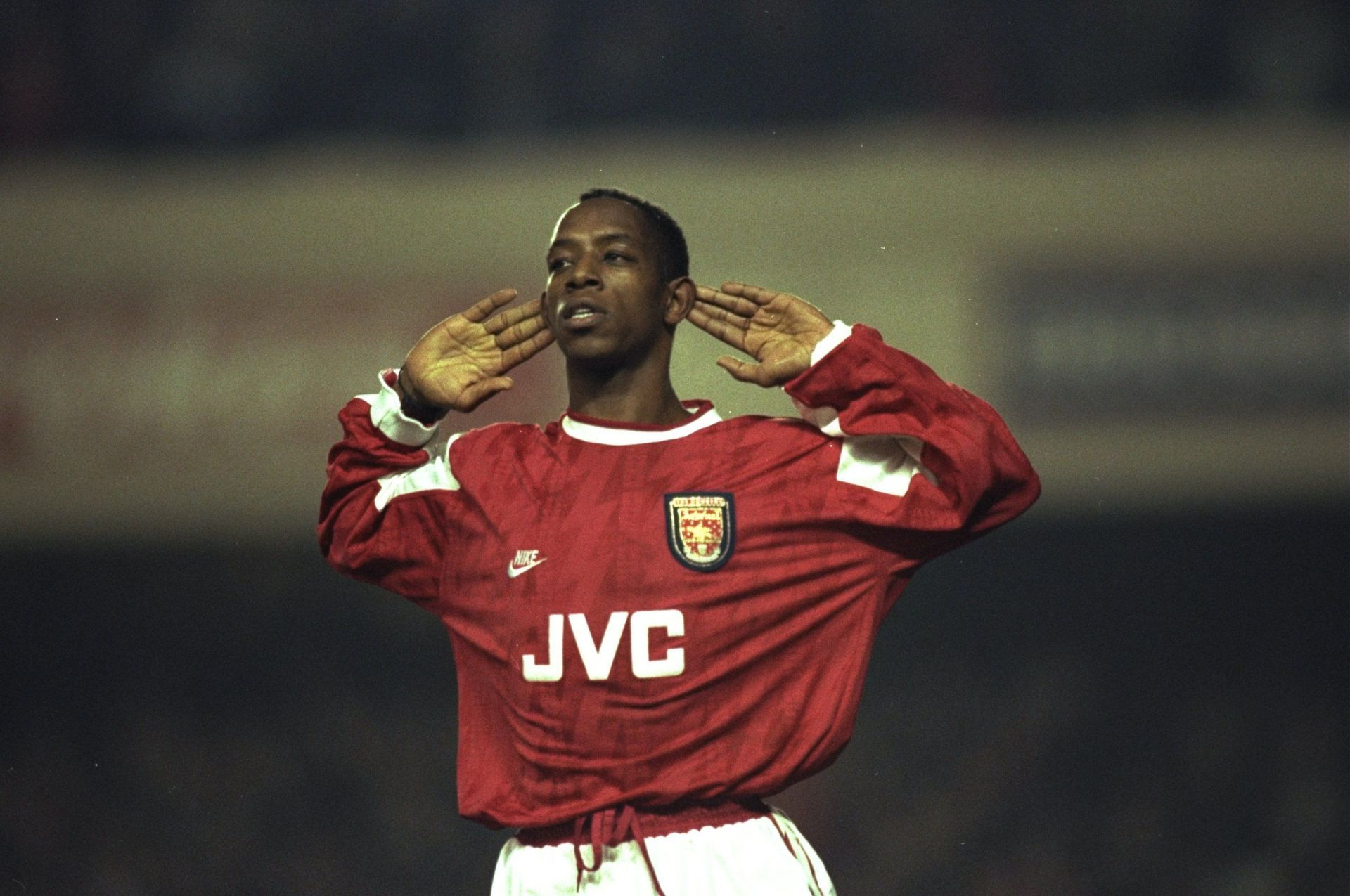 Ian Wright of Arsenal