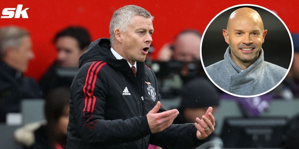 Danny Mills (inset) has questioned Solskjaer&#039;s tactics in handling Manchester United star.