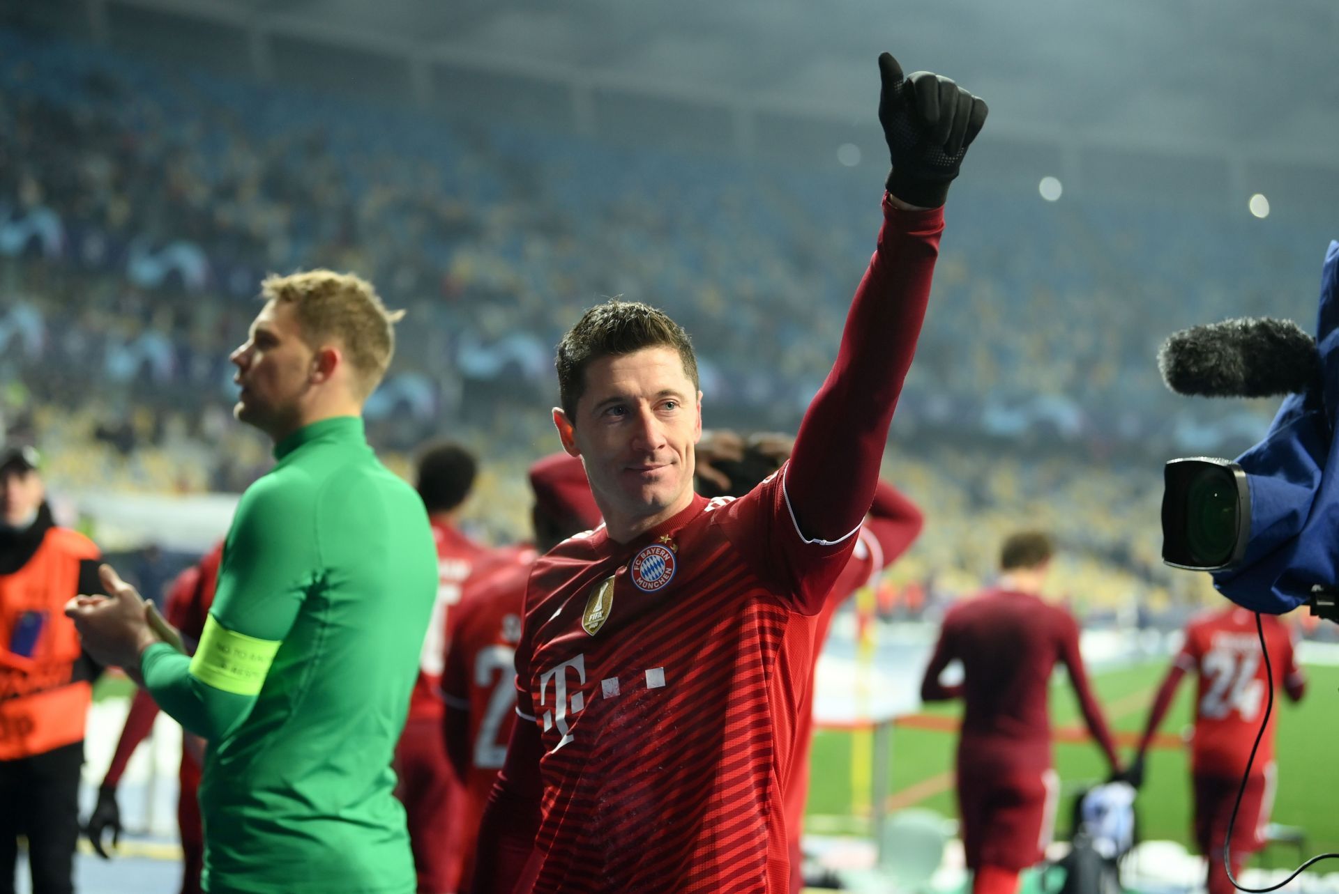 Robert Lewandowski has already scored over 20 goals across competitions this season.