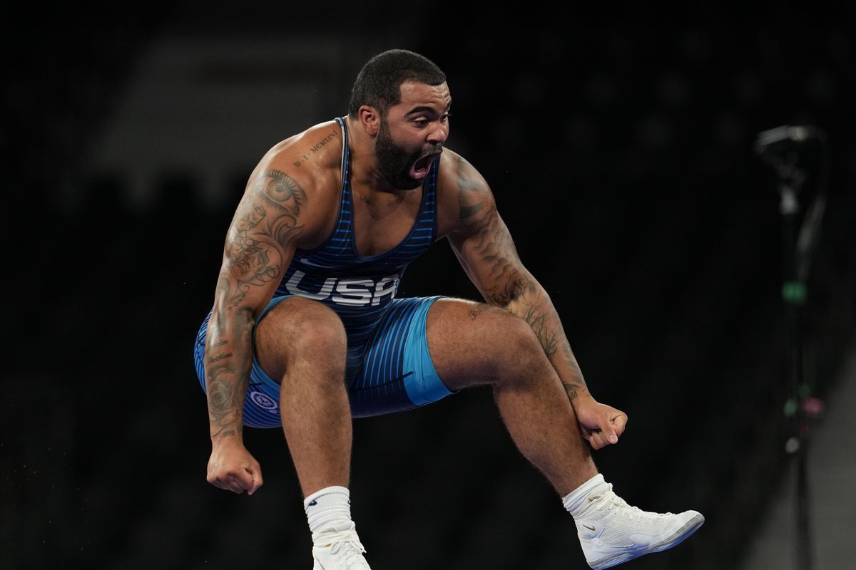 Gable Steveson won the gold medal in freestyle wrestling at Tokyo Olympics