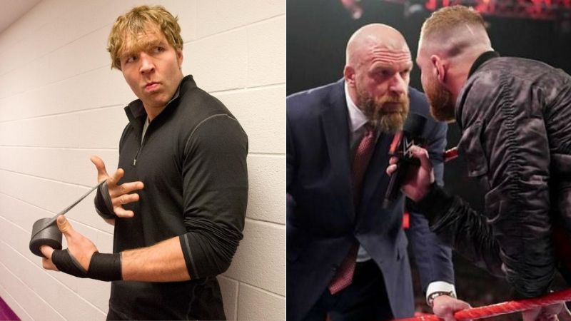 Jon Moxley wrote about Triple H