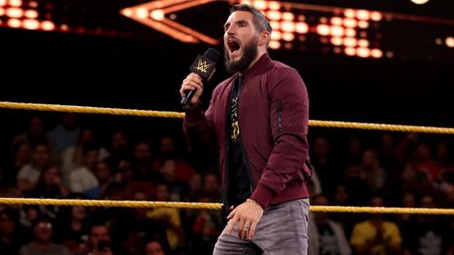 Johnny Gargano competed in a triple threat match on NXT