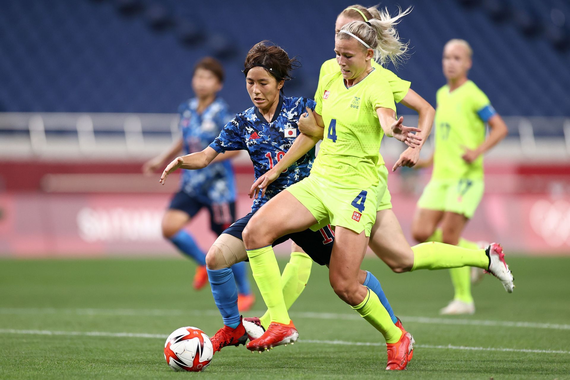 Sweden v Japan: Women&#039;s Football Quarterfinal - Olympics: Day 7
