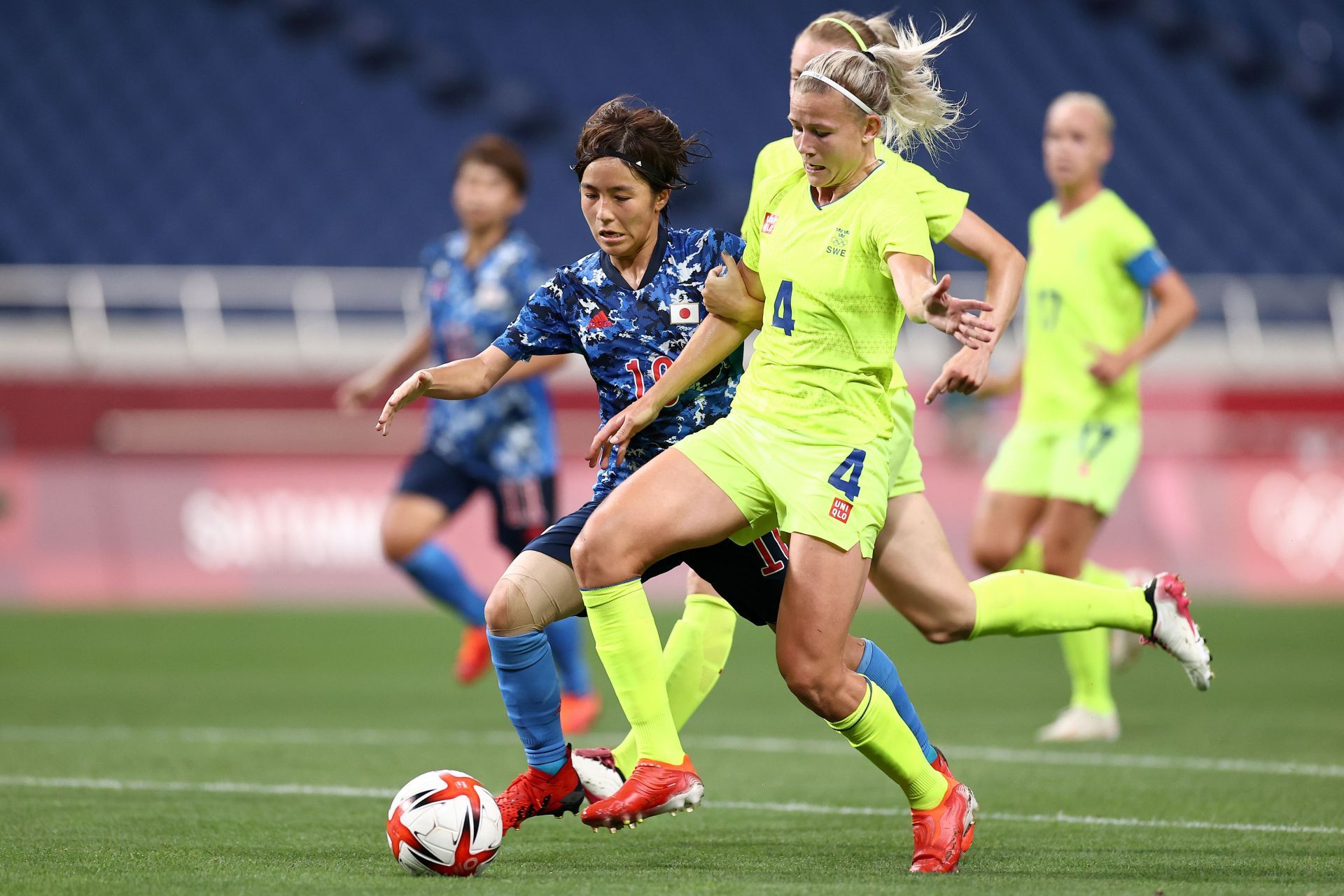 Sweden v Japan: Women's Football Quarterfinal - Olympics: Day 7