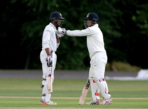 England U19's v India U19's (Riyan Parag)