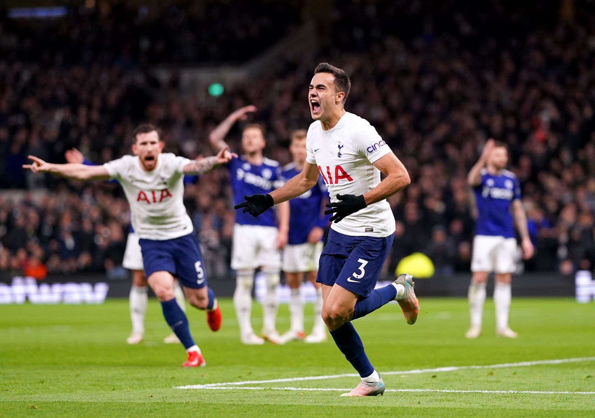 Reguilon scored the winner as Spurs completed a memorable comeback win.
